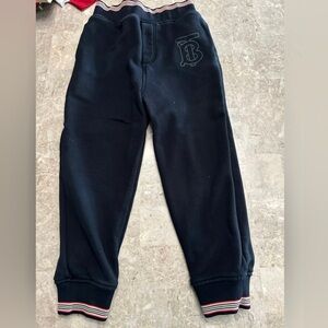 Burberry Kids Black Jogger joggers pants sweatpants